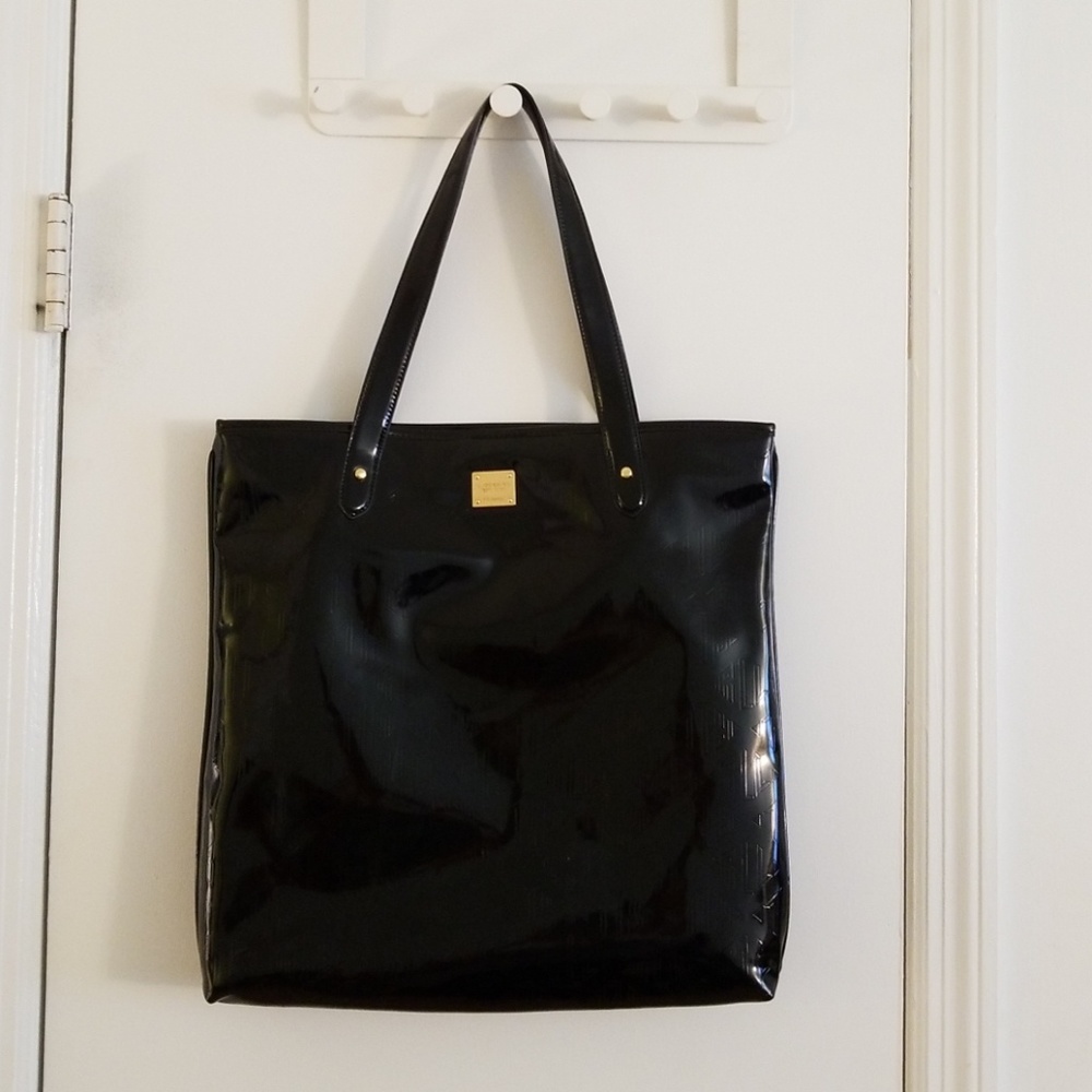 Ralph Lauren patent tote